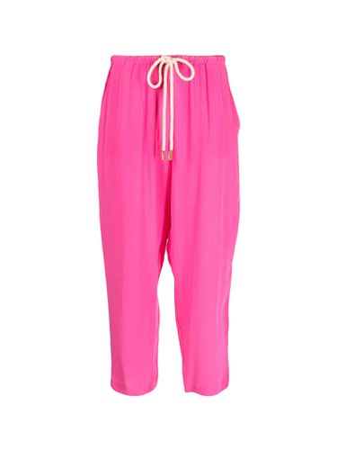 Alysi Fuchsia Trousers Women - Alysi - Modalova