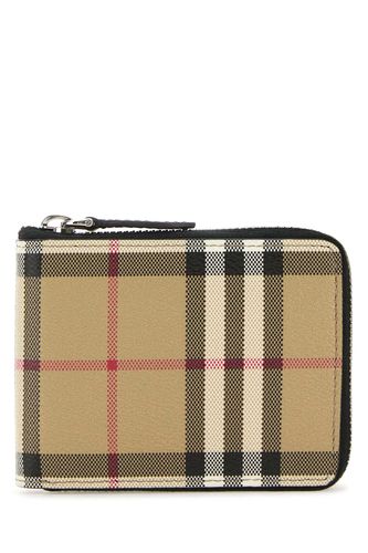 Burberry Printed Canvas Wallet - Burberry - Modalova