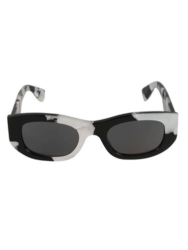 Gucci Eyewear Oval Thick Sunglasses - Gucci Eyewear - Modalova