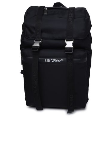 Off-White Black Fabric Backpack - Off-White - Modalova