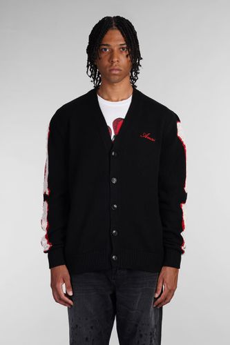 AMIRI Cardigan In Black Cotton - AMIRI - Modalova