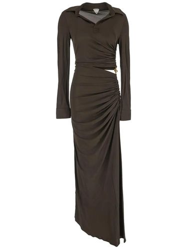 Bottega Veneta Knot Long Dress - Bottega Veneta - Modalova