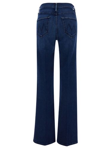 Five-pocket Straight Jeans In Stretch Cotton Blend Denim Woman - Mother - Modalova