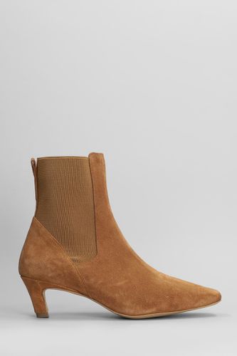 Susan High Heels Ankle Boots In Leather Color Suede - Bibi Lou - Modalova