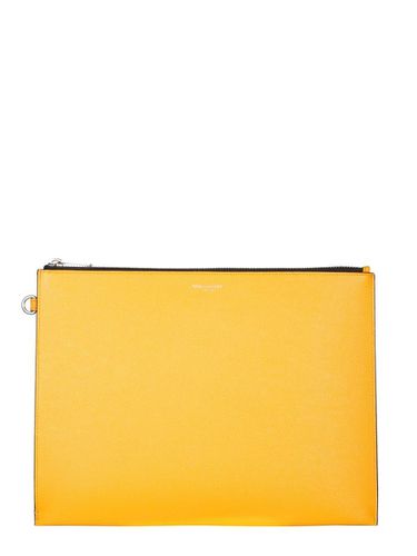 Saint Laurent Zipped Tablet Holder - Saint Laurent - Modalova