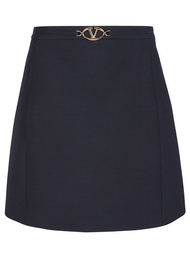 Valentino Garavani Solid Skirt - Valentino Garavani - Modalova