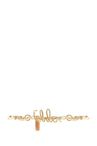 Chloé Golden Metal Bracelet - Chloé - Modalova