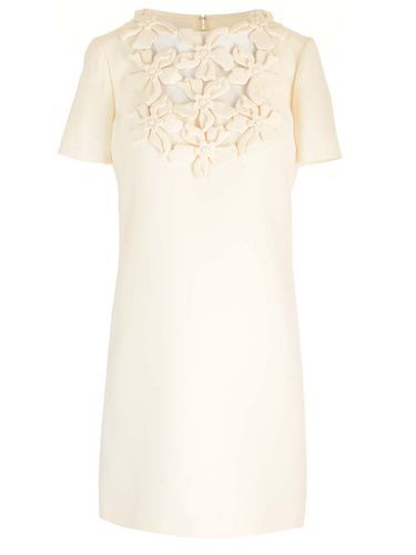 Hibiscus Embroidery Mini Dress - Valentino - Modalova