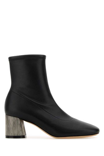 Black Leather Lab Ankle Boots - Casadei - Modalova