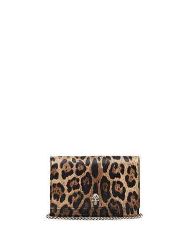 Small Skull Bag With Leopard Print - Alexander McQueen - Modalova