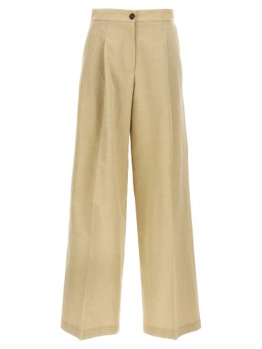 Yves Salomon Linen Trousers - Yves Salomon - Modalova