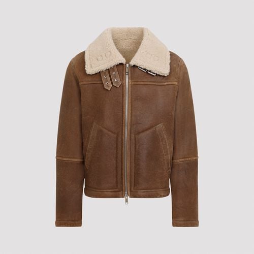 Yves Salomon Leather Jacket - Yves Salomon - Modalova