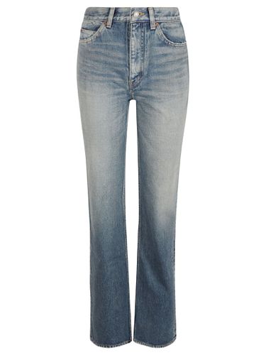 Saint Laurent Buttoned Jeans - Saint Laurent - Modalova