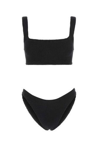 Hunza G Black Stretch Nylon Bikini - Hunza G - Modalova