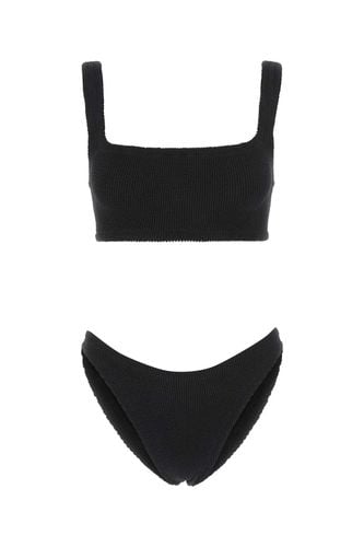 Hunza G Black Stretch Nylon Bikini - Hunza G - Modalova