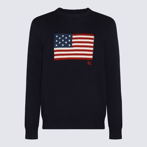 Navy Blue Cotton Knitwear - Polo Ralph Lauren - Modalova