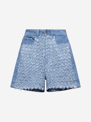 Light Bouclé Denim Shorts - Stella McCartney - Modalova