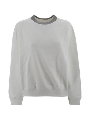 Monili-chain Crewneck Sweatshirt - Brunello Cucinelli - Modalova