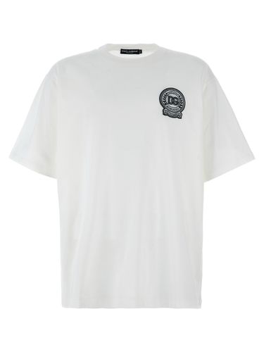 Dolce & Gabbana Logo Patch T-shirt - Dolce & Gabbana - Modalova