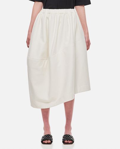 Cotton Nylon Blen Midi Skirt - Comme des Garçons - Modalova