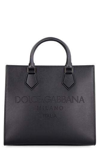 Logo-embossed Top Handle Bag - Dolce & Gabbana - Modalova