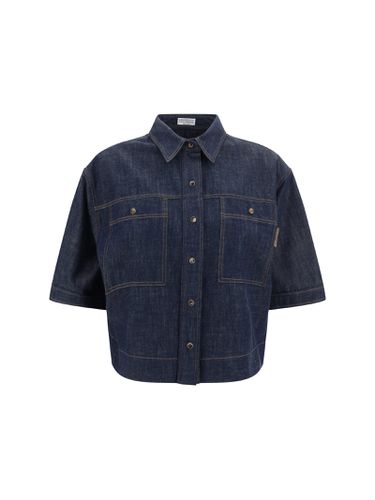 Brunello Cucinelli Denim Shirt - Brunello Cucinelli - Modalova