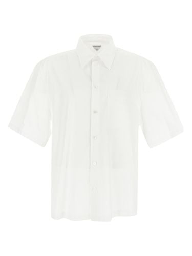 Short-sleeves Shirt With Chest Pocket - Bottega Veneta - Modalova