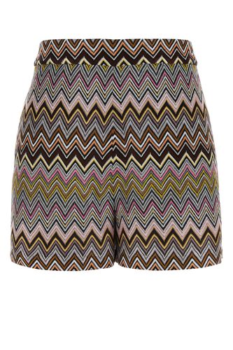 Missoni Embroidered Viscose Shorts - Missoni - Modalova