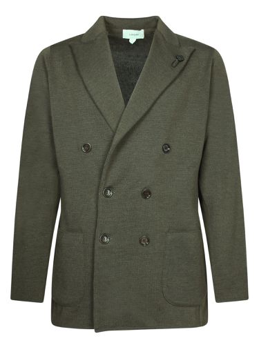 Military Wool Cardigan Jacket - Lardini - Modalova