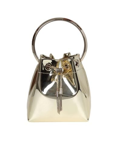 Bon Bon Bucket In Metallic Leather - Jimmy Choo - Modalova