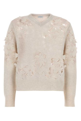 Burberry Sand Wool Sweater - Burberry - Modalova