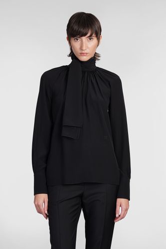 Givenchy Blouse In Black Silk - Givenchy - Modalova