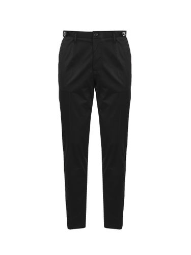 Stretch Cotton Trousers - Dolce & Gabbana - Modalova