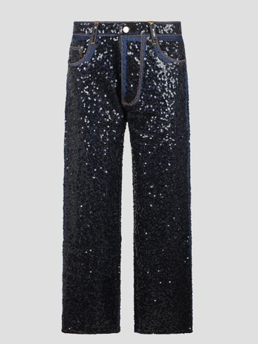 Parosh Guff Paillettes Jeans - Parosh - Modalova