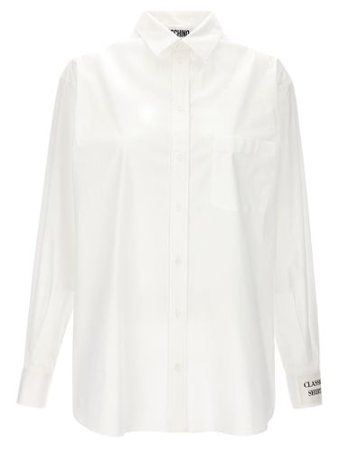 Moschino Poplin Shirt - Moschino - Modalova