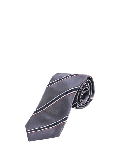 Multicolor Striped Tie - Brunello Cucinelli - Modalova