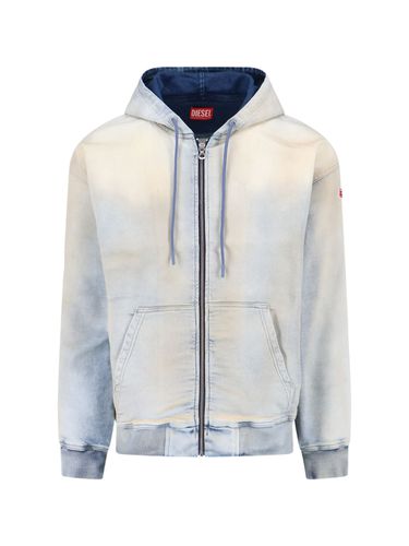 Diesel track Zip Sweatshirt - Diesel - Modalova