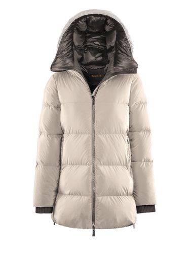 Womens Quilted Down Jacket With Hood - Moorer - Modalova