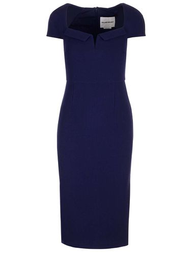 Roland Mouret Wool Cady Midi Dress - Roland Mouret - Modalova