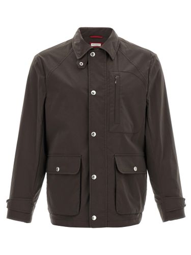 Brunello Cucinelli field Jacket - Brunello Cucinelli - Modalova