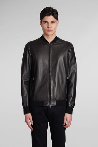 Bomber In Leather - Salvatore Santoro - Modalova