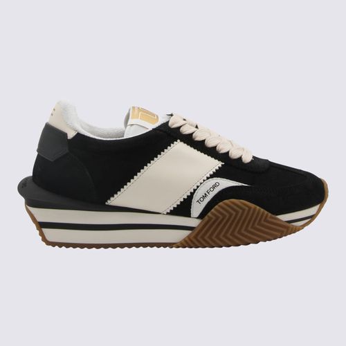 And Cream Suede James Sneakers - Tom Ford - Modalova