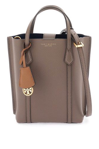 Taupe Leather Mini Perry Bag - Tory Burch - Modalova