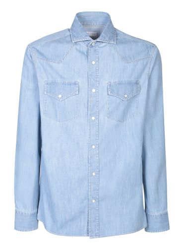 Texana Denim Jacket - Brunello Cucinelli - Modalova