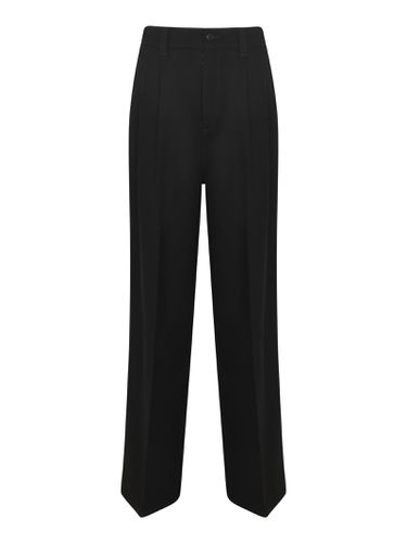 High-waist Straight Leg Plain Trousers - Maison Margiela - Modalova