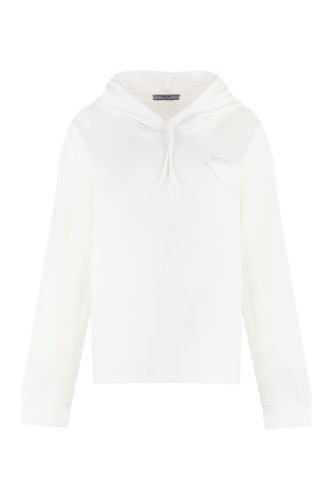 Prada Cotton Hoodie - Prada - Modalova