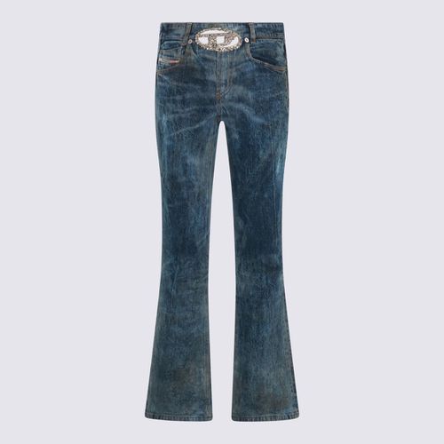 Diesel Blue Cotton Denim Jeans - Diesel - Modalova