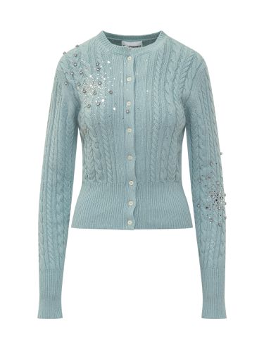 Cardigan With Rhinestones - Des Phemmes - Modalova