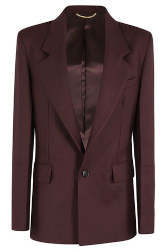 Sleeve Detail Patch Pocket Jacket - Victoria Beckham - Modalova