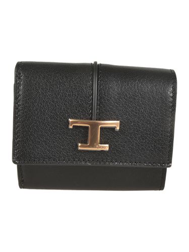 Tod's Tri-fold Buttoned Wallet - Tod's - Modalova